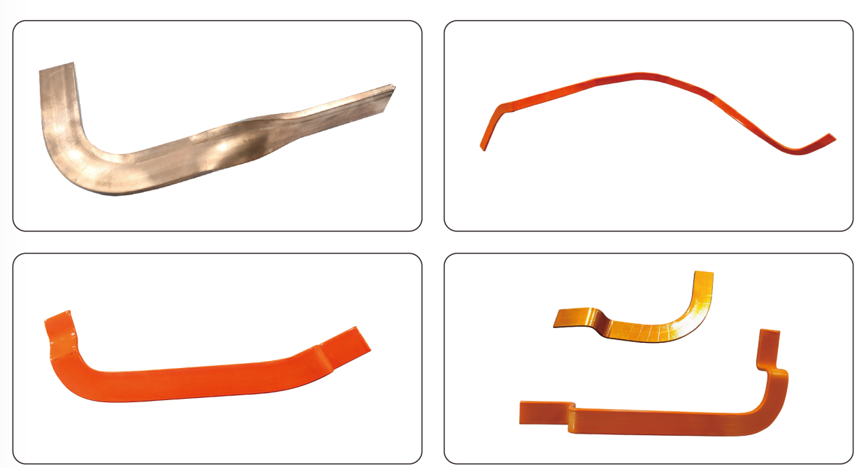 貝朗銅鋁排折彎件 貝朗銅鋁排折彎件